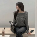 ロックニット-5 color ニット レディース|韓国 henique|コーディブック(4)