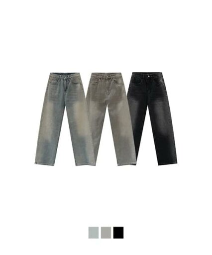 ウォッシュデニムウォッシュワイドパンツ デニムパンツ レディース|韓国 J-BLIN|コーディブック ウォッシュデニムウォッシュワイドパンツ デニムパンツ レディース|韓国 J-BLIN|コーディブック