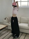 WIDE CARCO COTTON PT パンツ ハーレムパンツ レディース|韓国 AAKE|コーディブック(4)