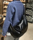 ゼロレザーレザー半月クロスバッグボブトップバック旅行バッグビッグバッグラップトップバッグ3 color ショルダーバッグ レディース|韓国 MANDARINE TREE|コーディブック(4)