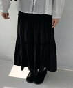 ジュリアテカンカンフリルロングスカート スカート ラッフルスカート レディース|韓国 DAILYJOU|コーディブック