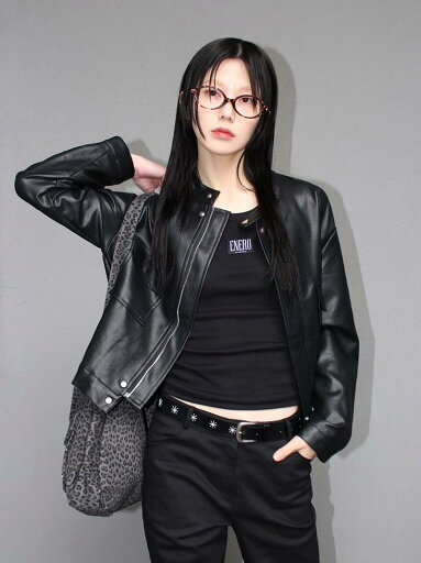 REGULAR POCKET LEATHER JP ジャケット レディース|韓国 AAKE|コーディブック REGULAR POCKET LEATHER JP ジャケット レディース|韓国 AAKE|コーディブック