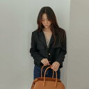 Raild Cara Goldボタンツイードジャケット ジャケット シングルブレストジャケット レディース|韓国 common unique|コーディブック