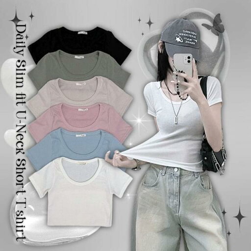 ヘイロップパユネックラウンドスリムフィット半袖 半袖 Tシャツ レディース|韓国 ccomeng|コーディブック ヘイロップパユネックラウンドスリムフィット半袖 半袖 Tシャツ レディース|韓国 ccomeng|コーディブック