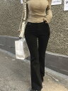 セカンドカーゴブーツカットパンツ パンツ スラックス レディース|韓国 Dayroze|コーディブック