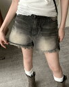 カノボヘミアンヴィンテージ洗濯ウォッシュパート3ショーツショートパンツ ショートパンツ デニムショートパンツ レディース|韓国 wonderwonder|コーディブック