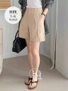 モンドピンタックハーフパンツ ショートパンツ レディース|韓国 1015MARKET|コーディブック
