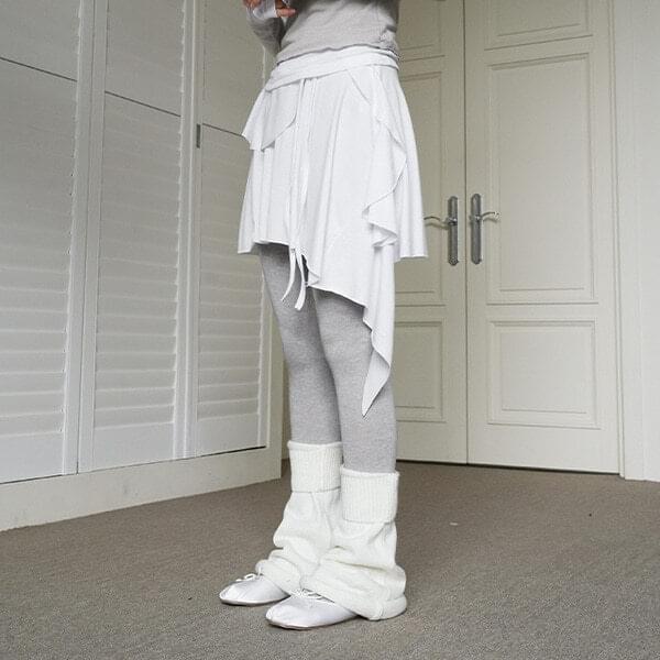 フェリーレイヤードスカート スカート ティアードスカート レディース｜韓国 binary01｜コーディブック