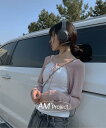 リンリングストラップボレロカーディガン 長袖 Tシャツ レディース|韓国 anyonemore|コーディブック