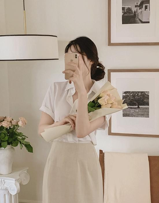 パーソナル半袖シャツブラウス シャツ ブラウス レディース｜韓国 FROMDAYONE｜コーディブック