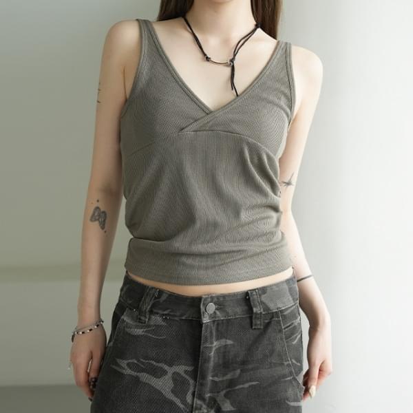 ソティアラップスリーブレス ノースリーブ レディース｜韓国 binary01｜コーディブック