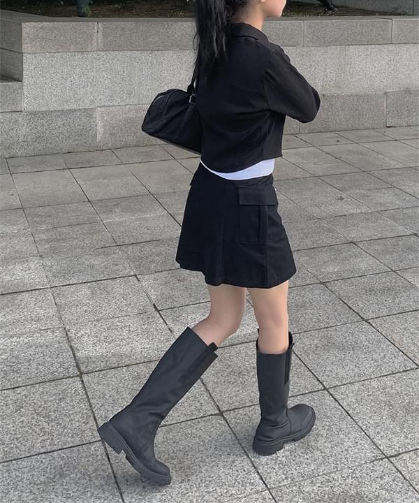 チーズカーゴミニスカート スカート レディース｜韓国 anyonemore｜コーディブック