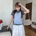 ビアンコリブ スリーブレス ノースリーブ Tシャツ レディース|韓国 HEYLADY|コーディブック(4)