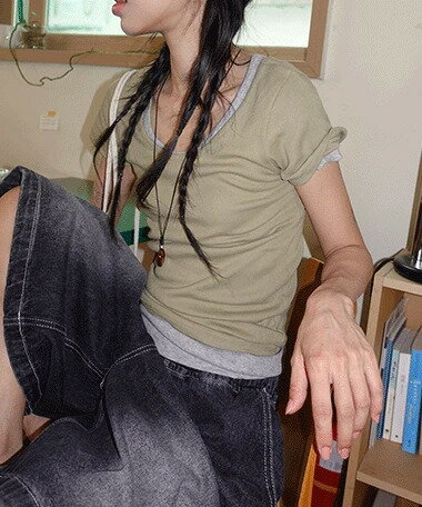 パマージュベーシックVネック半袖T...