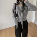シャニーウール10%ニットマフラーセット-4 color ニット カーディガン レディース|韓国 henique|コーディブック