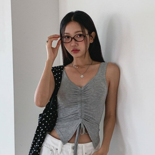 ウェイズスリーブレスタンクトップ ノースリーブ タンクトップ レディース｜韓国 E-PICK｜コーディブック