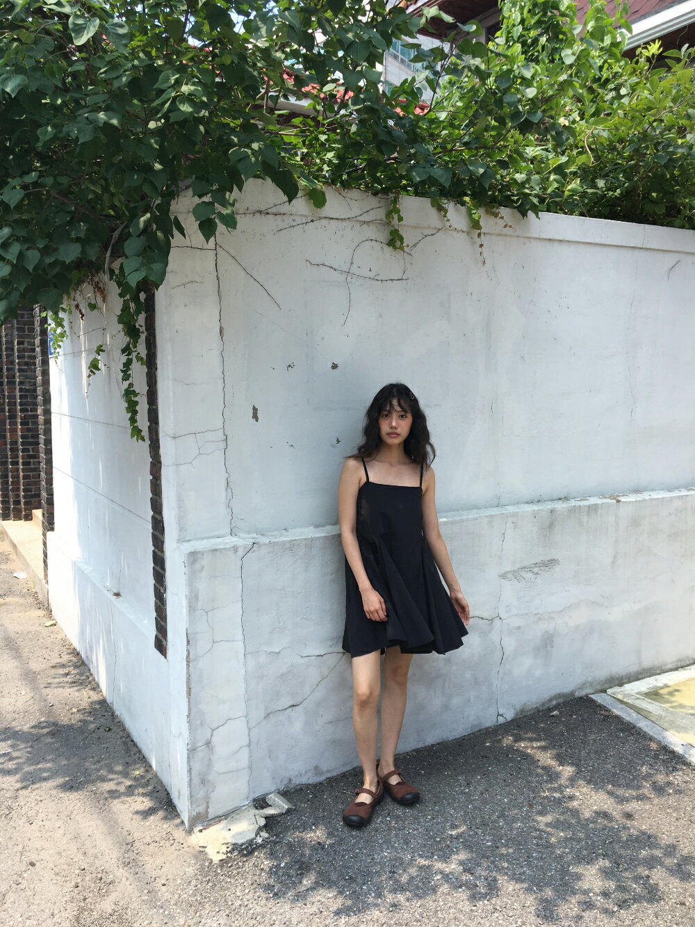 ヌーリブフレアワンピース ミニワンピース スリップドレス レディース｜韓国 DUGGY｜コーディブック