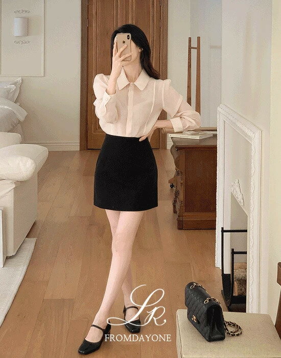 メイド)ロイシュベーシックミニスカート スカート レディース｜韓国 FROMDAYONE｜コーディブック