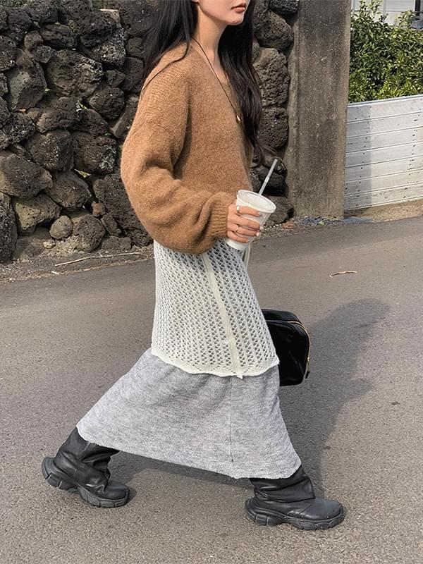 soft banding skirt スカート レディース｜韓国 Linenne｜コーディブック