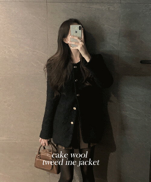 best ケーキ ウールライン jacket コート ファーコート レディース｜韓国 secon'de secon｜コーディブ..