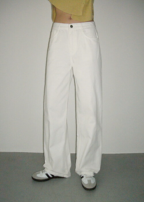 ハイワイドコットンパンツ パンツ レディース｜韓国 frombeginning｜コーディブック