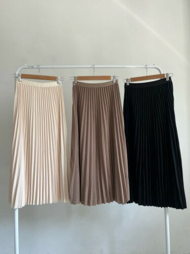グロリープリーツロングスカート スカート プリーツスカート レディース｜韓国 E-PICK｜コーディブック(4)