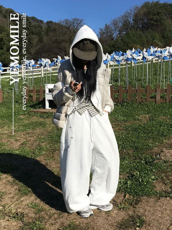 シフトポイントトレーニングパンツ パンツ スウェットパンツ レディース｜韓国 yemomile｜コーディブック