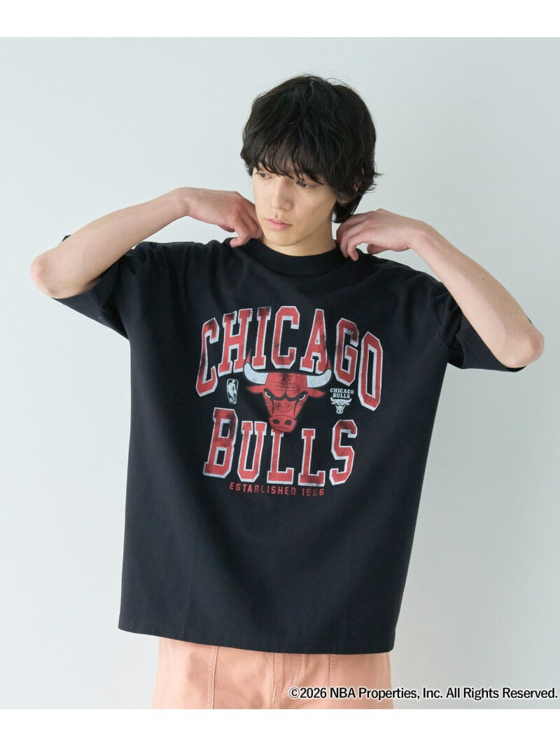 【SALE／3%OFF】NBA別注ヴィンテージライクプリントTシャツ coen コーエン トップス カットソー・Tシャツ パープル ホワイト ブラック ネイビー グリーン グレー【RBA_E】【送料無料】[Rakuten Fashion]