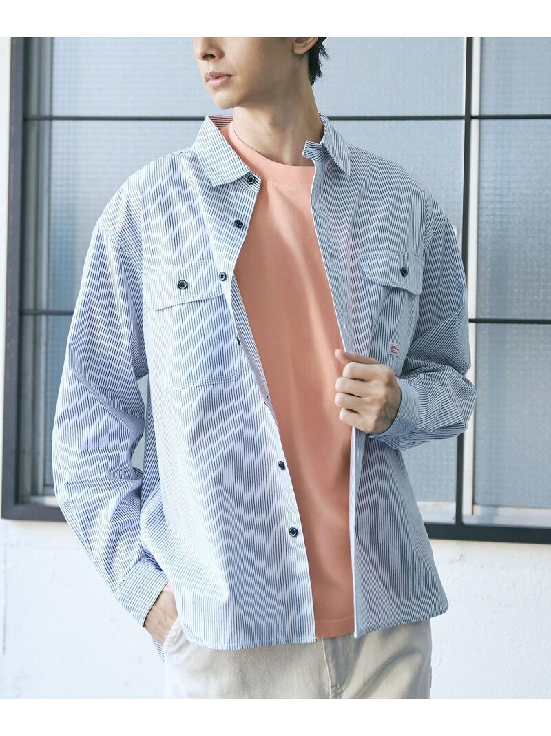 【SALE／7%OFF】SMITH'S(スミス)別注ロングスリーブワークシャツ coen コーエン トップス シャツ・ブラウス ホワイト【RBA_E】【送料無料】[Rakuten Fashion]