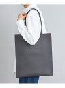 【SALE/45%OFF】The gift shop(ザ・ギフト・ショップ)レザーライクトートバッグ coen コーエン バッグ トートバッグ ネイビー ホワイ...