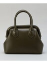 【SALE/25%OFF】がま口ミニボストンバッグ coen コーエン バッグ ボストンバッグ ブラック カーキグリーン【RBA_E】【送料無料】[Rakute...