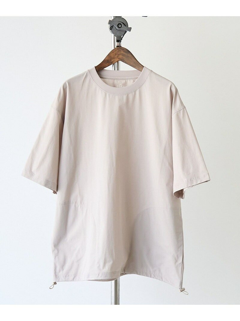 マルチファンクションプルオーバー coen コーエン トップス カットソー・Tシャツ ベージュ 