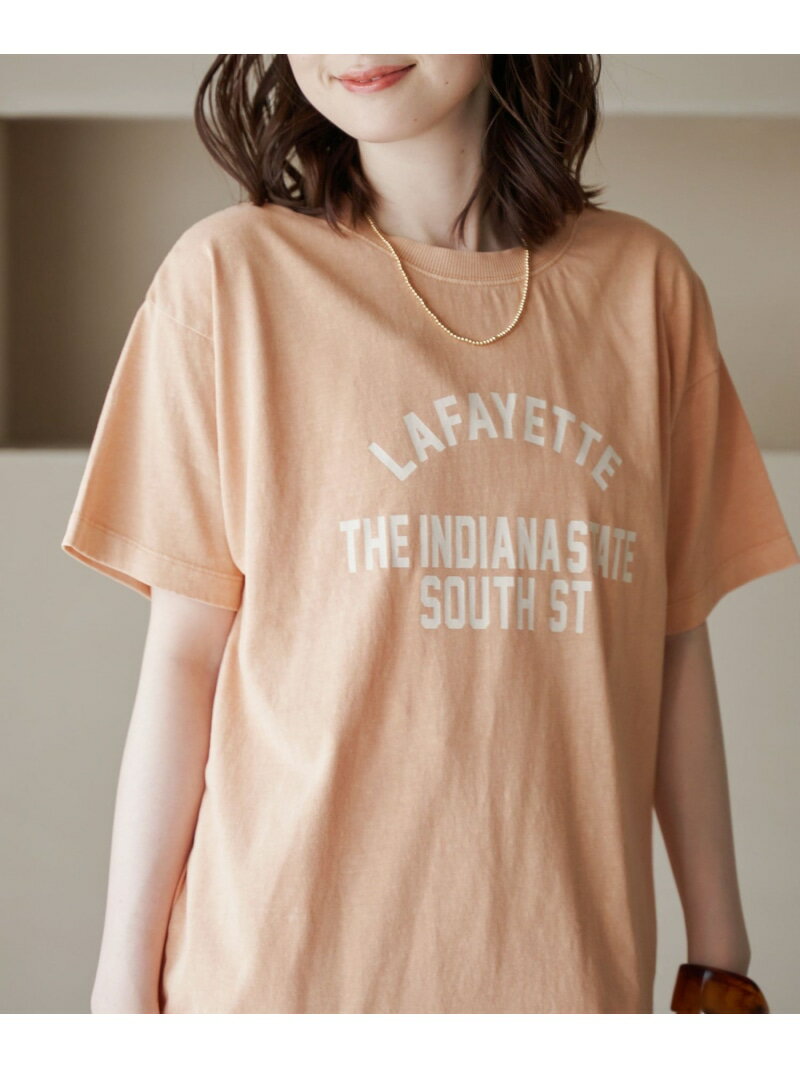 【SALE／45%OFF】ピグメントアソートロゴプリントTシャツ coen コーエン トップス カットソー・Tシャツ ホワイト ベージュ グレー【RBA_E】[Rakuten Fashion]