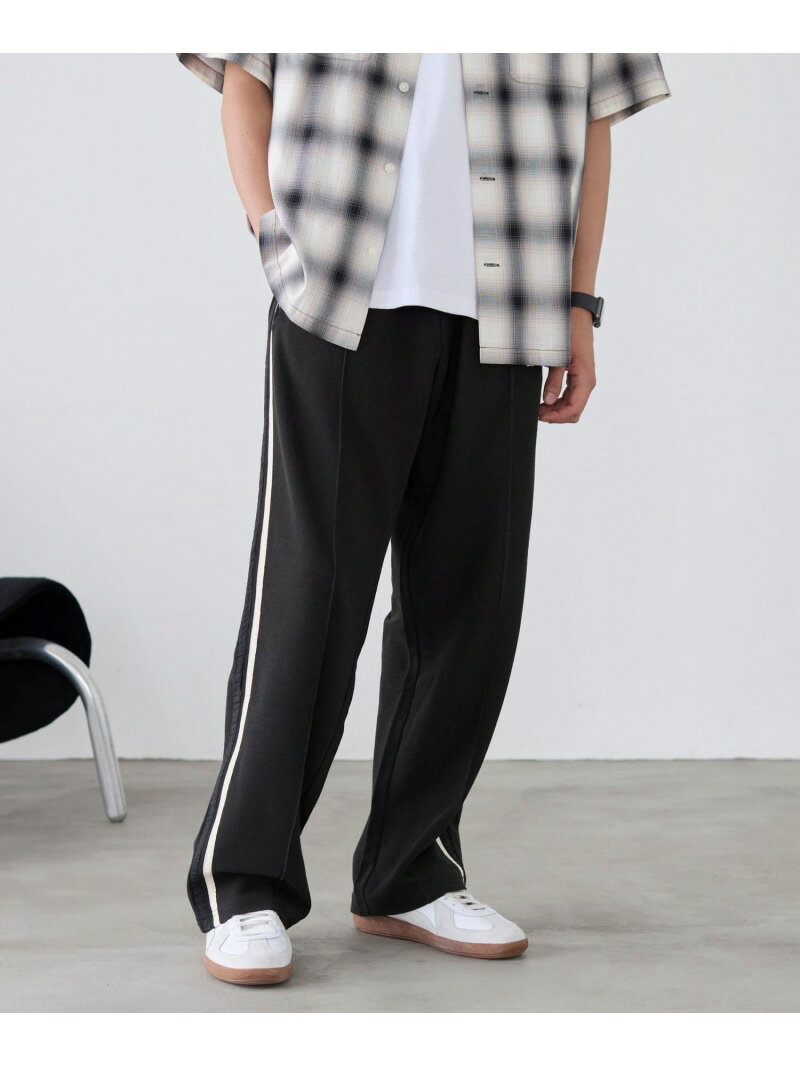 CONVERSE(コンバース)サイドラインイージーパンツ coen コーエン パンツ その他のパンツ ブラック【送料無料】[Rakuten Fashion]