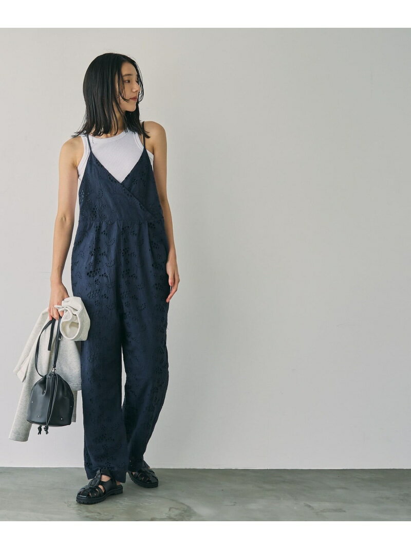 【SALE／10%OFF】【RONEL】レースオールインワン coen コーエン ワンピース・ドレス ワンピース ホワイト ブラック【RBA_E】【送料無料】[Rakuten Fashion]のサムネイル