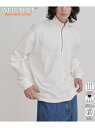 【SALE/55%OFF】【WELLTECT】ハーフジップスウェットプルオーバー coen コーエン トップス スウェット・トレーナー ブラック グリーン ホワ...