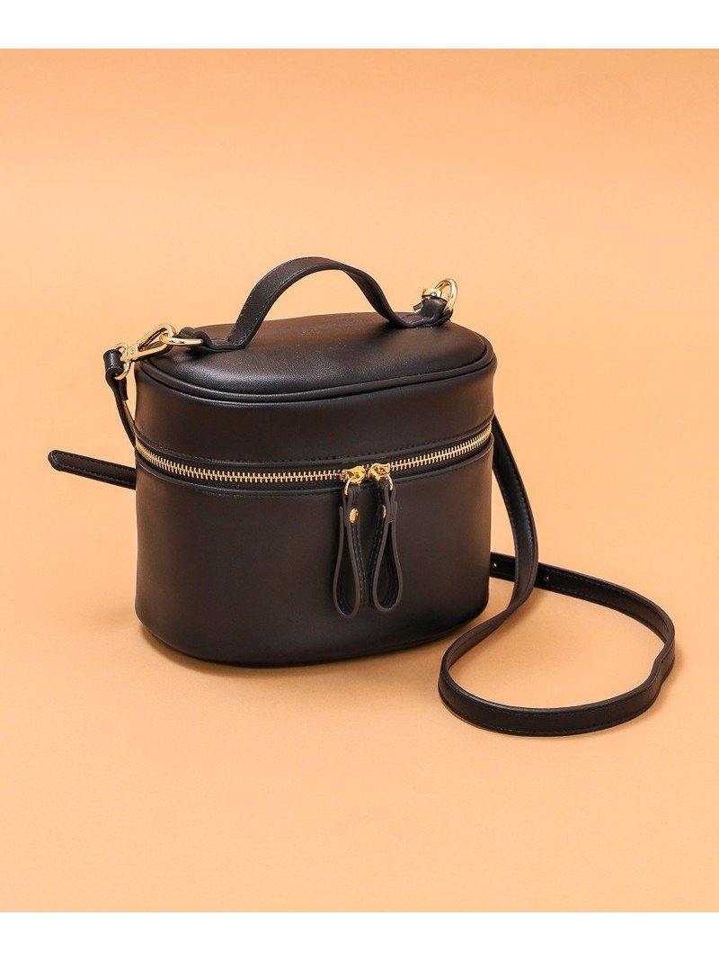 【SALE／43%OFF】【WEB限定】2WAYバニティバッグ coen コーエン バッグ ボストンバッグ ブラック ブラウン ネイビー【RBA_E】[Rakuten Fashion]のサムネイル