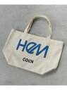 【SALE/46%OFF】HeM(ヘム)別注ロゴトートバッグLサイズ coen コーエン バッグ トートバッグ パープル ネイビー ブラック グリーン ピンク ...