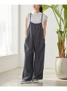 【SALE/33%OFF】ライトデニムキャミサロペット coen コーエン オールインワン・オーバーオール オーバーオール・サロペット ブラック ホワイト【RB...
