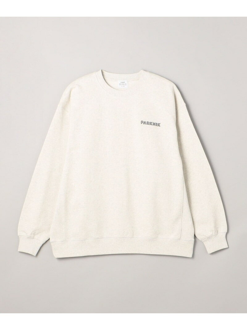 【SALE／40%OFF】＜Parknik＞ロゴバックプリント裏毛スウェット coen コーエン ト