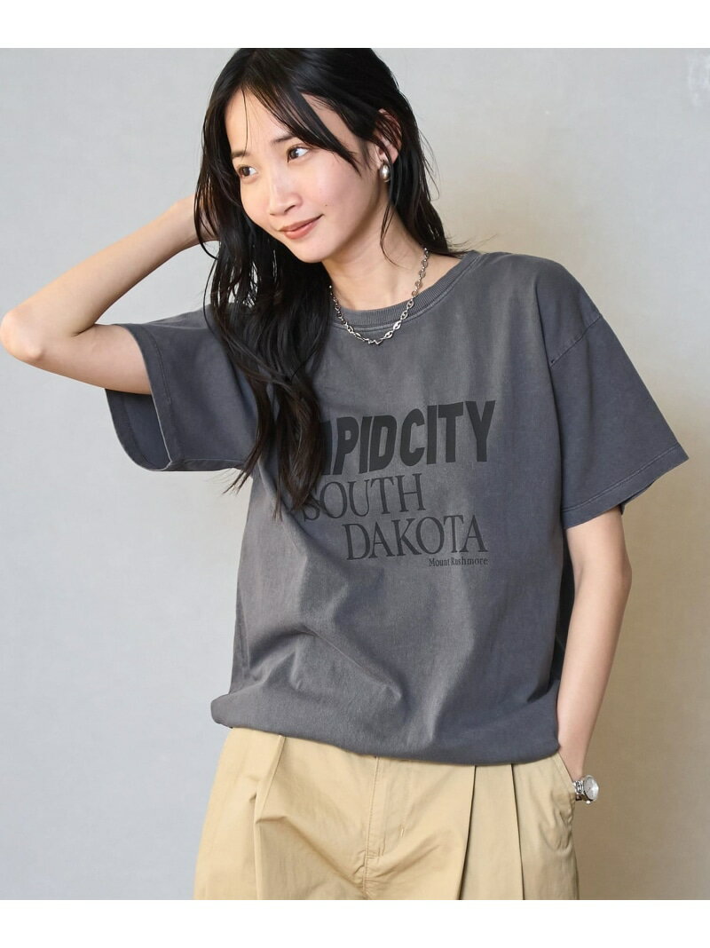 【SALE/50%OFF】ピグメントロゴアソー...の紹介画像3