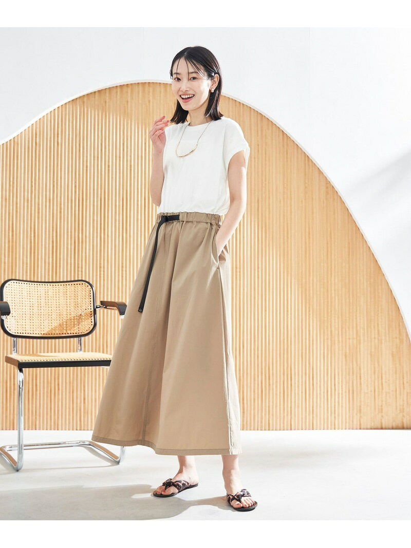 【SALE／51%OFF】【C.mt】ドッキングワンピース coen コーエン ワンピース・ドレス ワンピース ベージュ ブラック グリーン【RBA_E】[Rakuten Fashion] coen-10024340 coen サンプル画像2