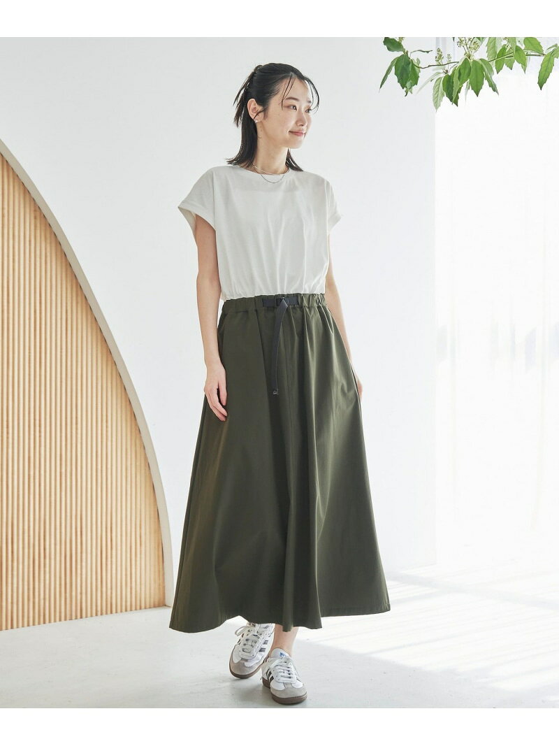 【SALE／51%OFF】【C.mt】ドッキングワンピース coen コーエン ワンピース・ドレス ワンピース ベージュ ブラック グリーン【RBA_E】[Rakuten Fashion] coen-10024340 coen サンプル画像3