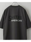 SMITH'S(スミス)別注ロゴプリントTシャツ coen コーエン トップス カットソー・Tシャツ グレー ホワイト ブルー[Rakuten Fashion]