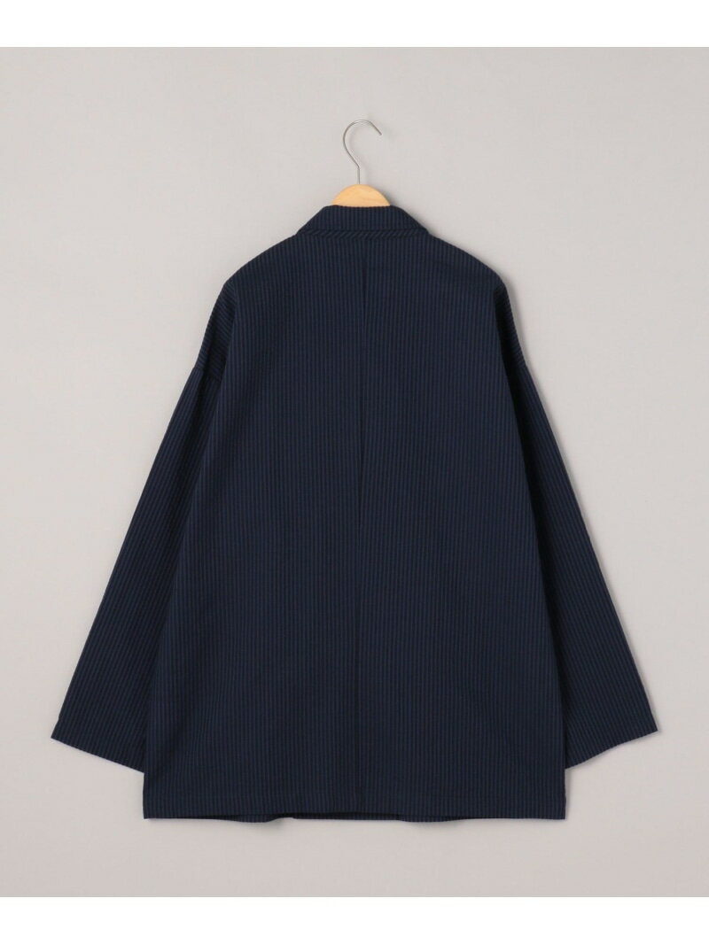 【SALE／40%OFF】シアサッカーダブルジャケット coen コーエン ジャケット・アウター テーラードジャケット・ブレザー ホワイト ネイビー【RBA_E】【送料無料】[Rakuten Fashion]