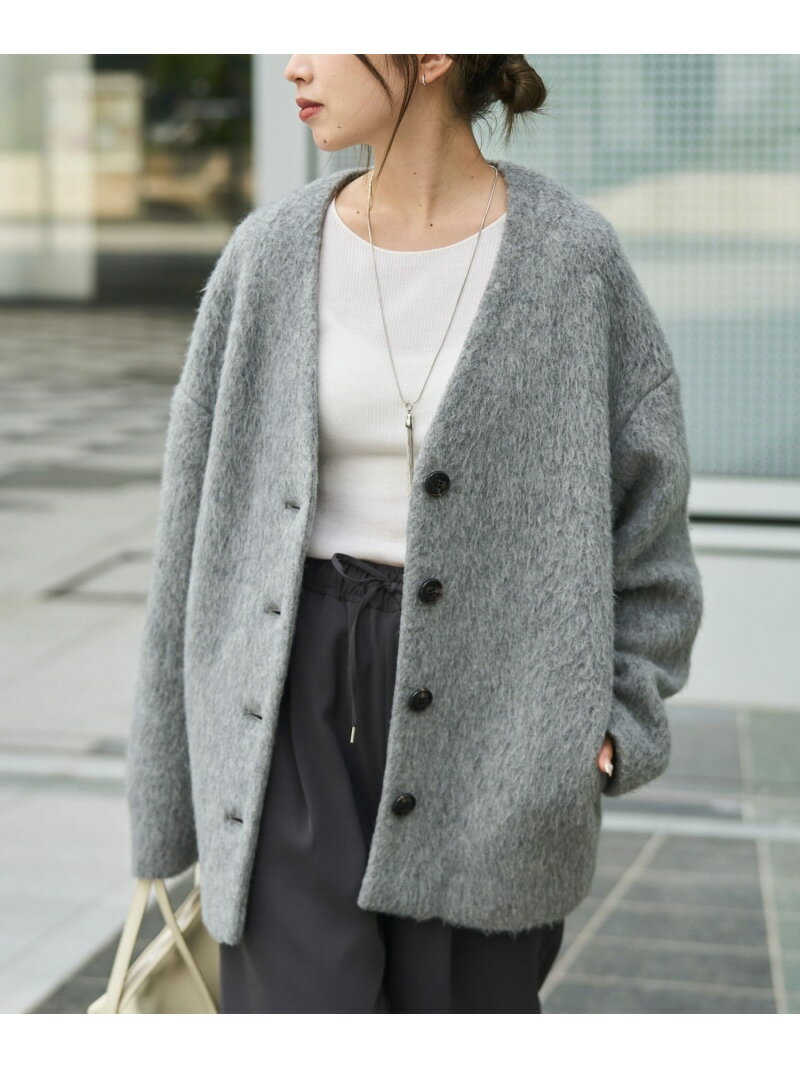 【SALE／40%OFF】スライバーシャギーニットブルゾン RONEL コーエン ジャケット・アウター その他のジ..