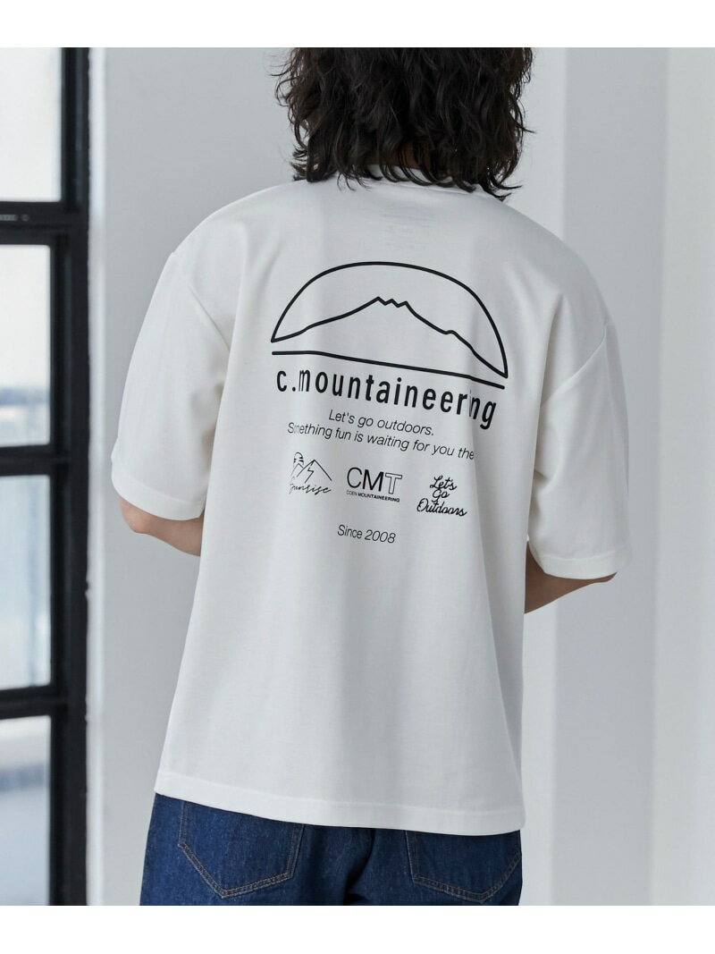 LOGO FUNCTION TEE coen コーエン トップス カットソー・Tシャツ ホワイト ブラック グレー