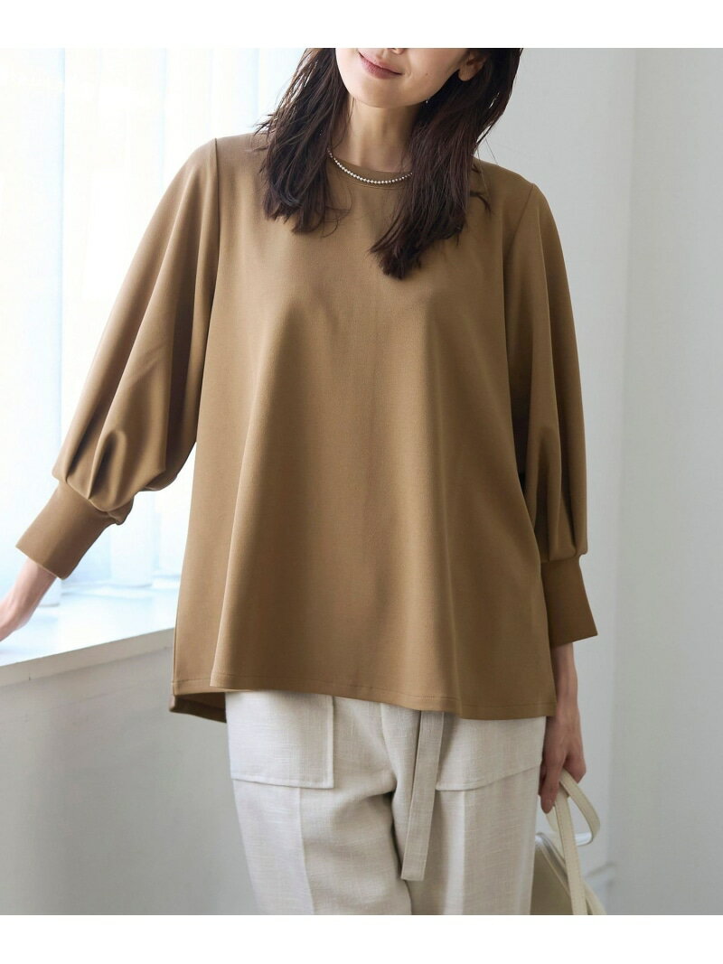 【SALE／20%OFF】【再入荷・新色登場】カットジョーゼットボリュームスリーブブラウス RONEL コーエン ..