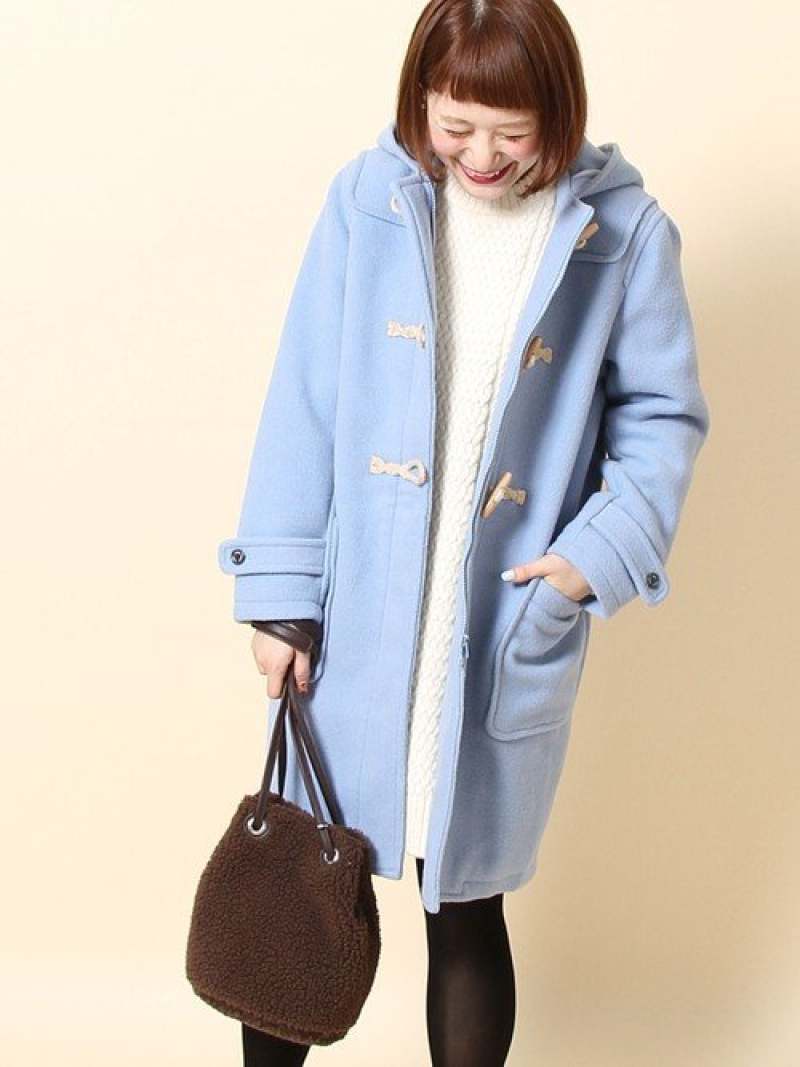 coen カバーリングウールダッフルコート コーエン【送料無料】