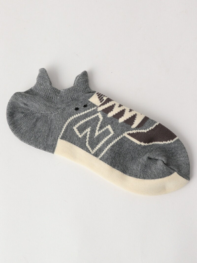 【SALE／50%OFF】NewBalance(ニューバランス)スニーカーモチーフソックス coen コーエン 靴下・レッグウェア 靴下 グレー ホワイト ネイビー【RBA_E】[Rakuten Fashion]